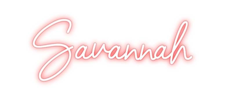 Custom Neon: Savannah