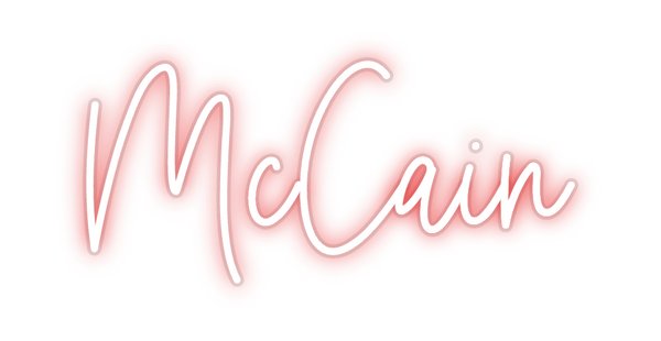 Custom Neon: McCain