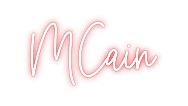 Custom Neon: MCain
