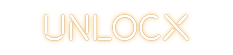 Custom Neon: UnlocX