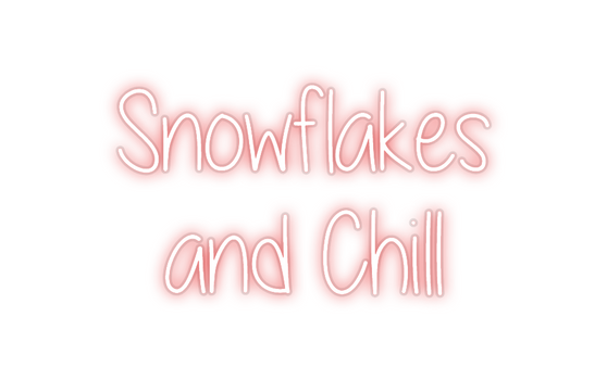 Custom Neon: Snowflakes 
 ...