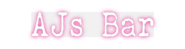 Custom Neon: AJs Bar
