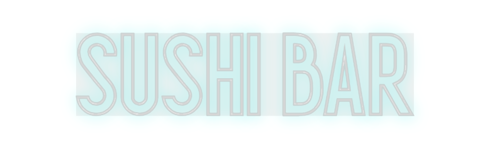 Custom Neon: Sushi Bar