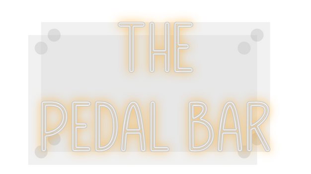Custom Neon: The
Pedal Bar