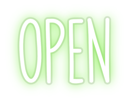 Custom Neon: OPEN