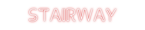 Custom Neon: STAIRWAY