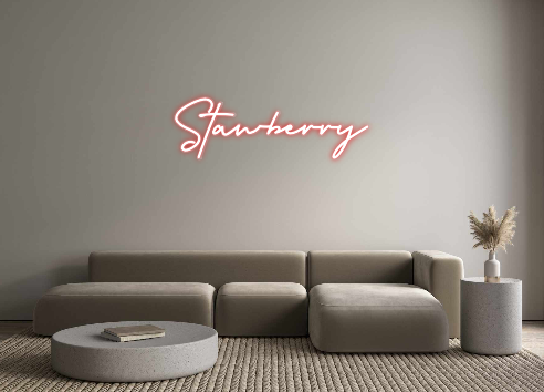 Custom Neon: Stawberry
