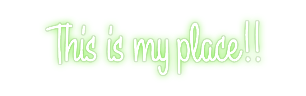 Custom Neon: This is my pl...