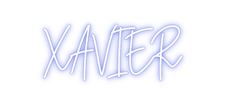 Custom Neon: XAVIER