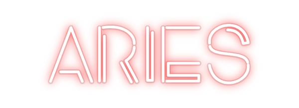 Custom Neon: ARIES