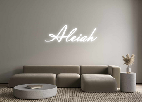 Custom Neon: Aleiah