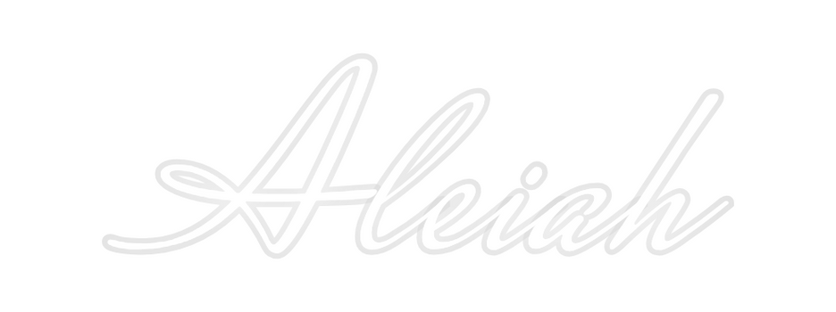 Custom Neon: Aleiah