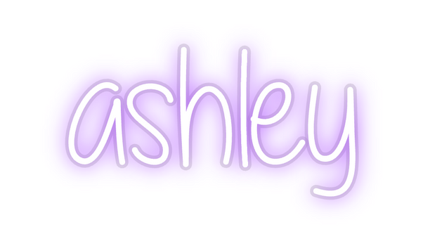 Custom Neon: ashley
