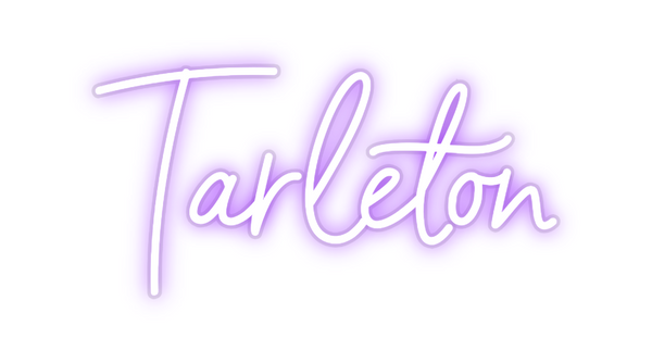 Custom Neon: Tarleton