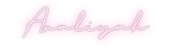 Custom Neon: Analiyah