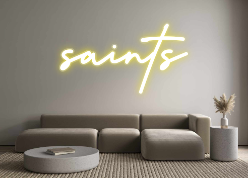 Custom Neon: saints