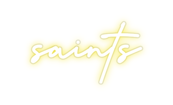Custom Neon: saints