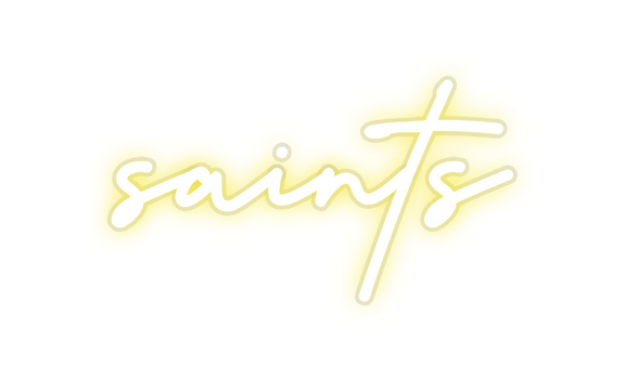 Custom Neon: saints