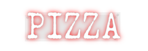 Custom Neon: PIZZA