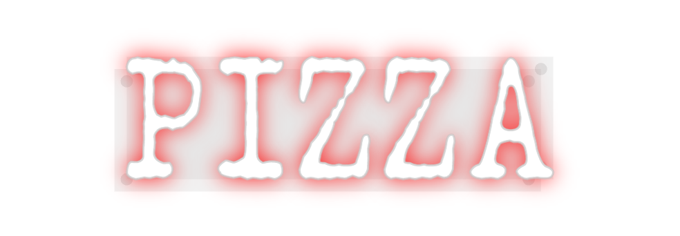 Custom Neon: PIZZA