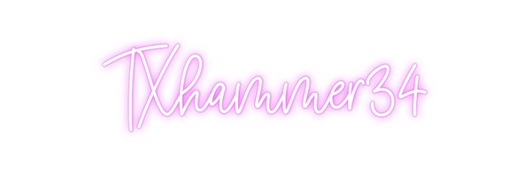 Custom Neon: TXhammer34