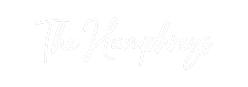 Custom Neon: The Humphreys