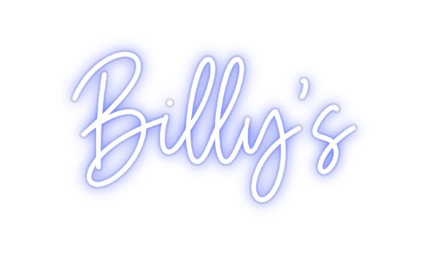 Custom Neon: Billy's