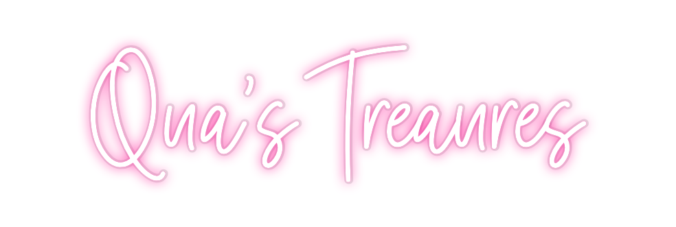 Custom Neon: Qua's Treaures