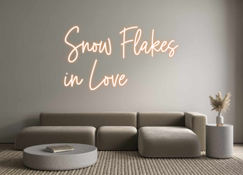 Custom Neon: Snow Flakes 
...