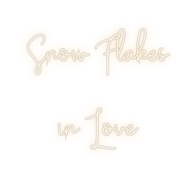 Custom Neon: Snow Flakes

...