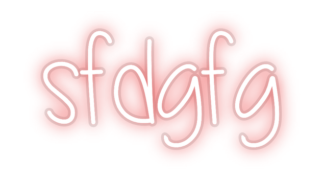 Custom Neon: sfdgfg