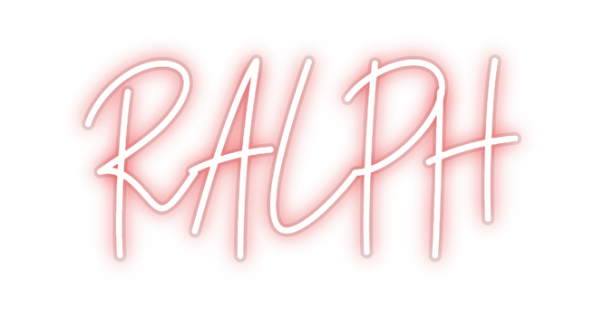Custom Neon: RALPH
