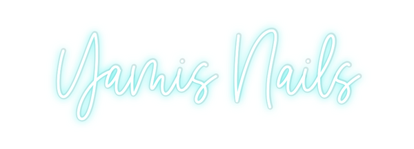 Custom Neon: Yamis Nails