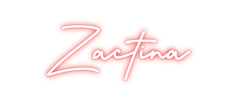 Custom Neon: Zactina