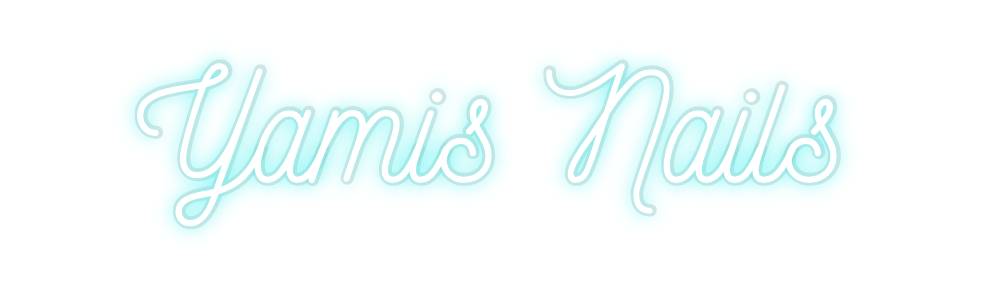 Custom Neon: Yamis Nails
