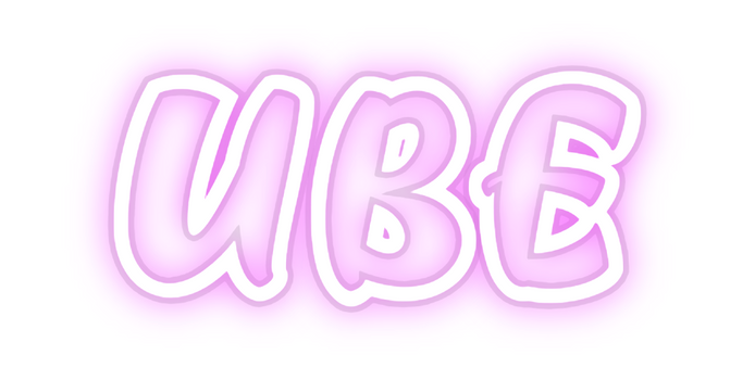 Custom Neon: UBE