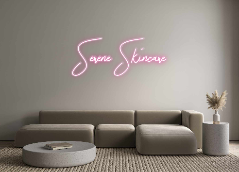 Custom Neon: Serene Skincare