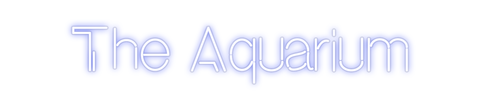 Custom Neon: The Aquarium