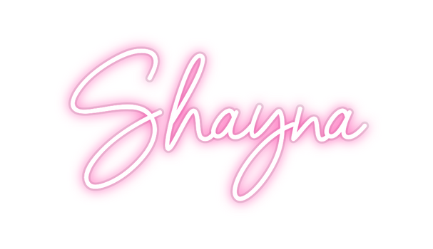 Custom Neon: Shayna