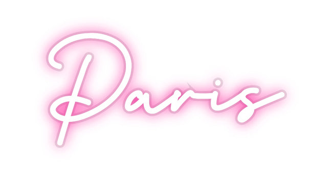 Custom Neon: Paris