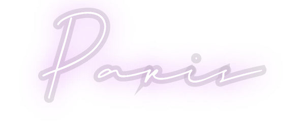 Custom Neon: Paris
