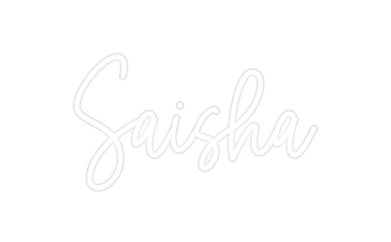 Custom Neon: Saisha
