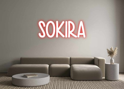 Custom Neon: SOKIRA