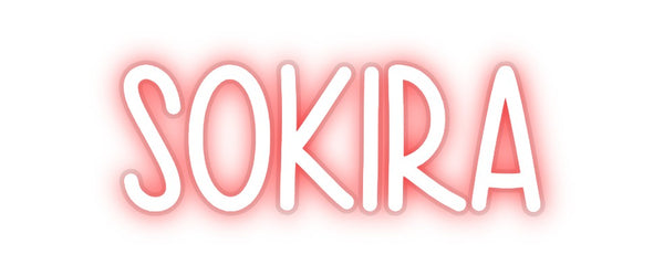 Custom Neon: SOKIRA