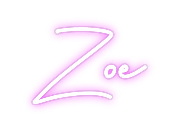Custom Neon: Zoe