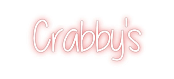 Custom Neon:  Crabby's