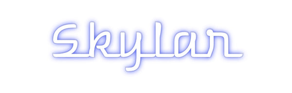 Custom Neon: Skylar