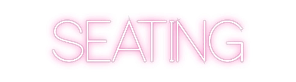 Custom Neon: SEATING