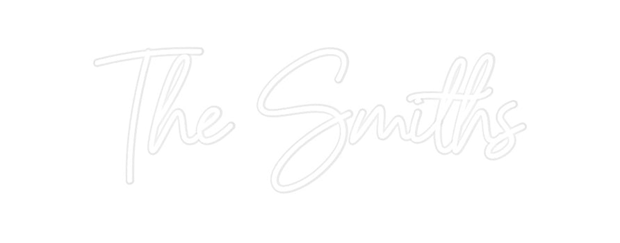 Custom Neon: The Smiths