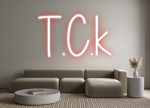 Custom Neon: T.C.k